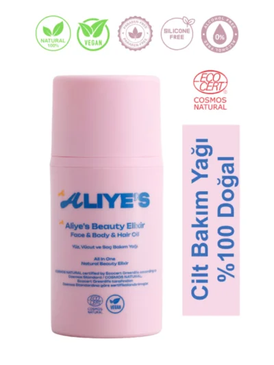 Beauty Elixir – %100 Doğal Yüz, Vücut ve Saç Bakım Yağı