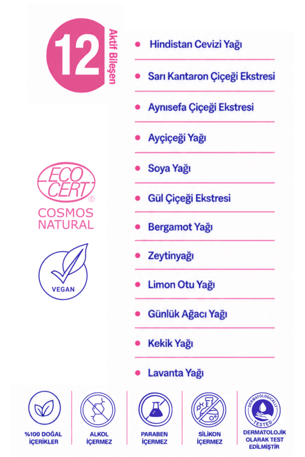 Beauty Elixir  %100 Doğal   Yüz, Vücut ve Saç Bakım Yağı - Görsel 6