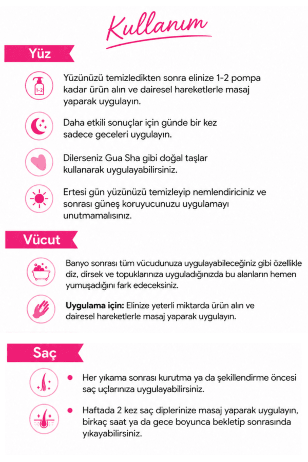 Beauty Elixir  %100 Doğal   Yüz, Vücut ve Saç Bakım Yağı - Görsel 7