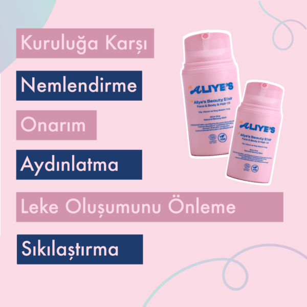 Beauty Elixir  %100 Doğal   Yüz, Vücut ve Saç Bakım Yağı - Görsel 5