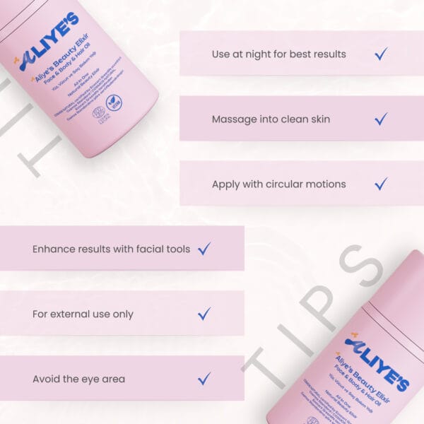 Beauty Elixir – %100 Doğal Yüz, Vücut ve Saç Bakım Yağı - Görsel 7