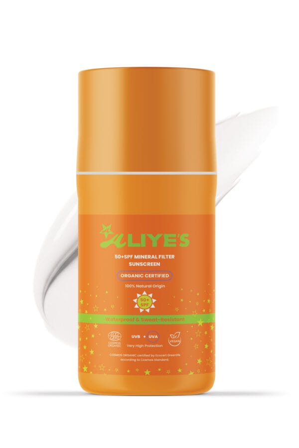 SPF 50+ Organik Mineral Filtreli Güneş Kremi - Renksiz - Görsel 2
