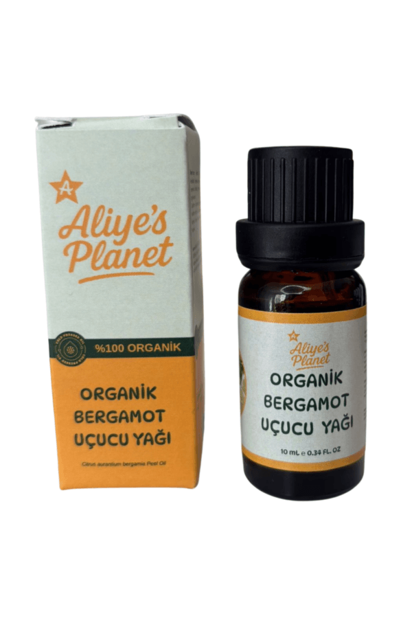 %100 Organik Bergamot Uçucu Yağı | Yüz Saç Vücut | Aromaterapi | Stres Rahatlatıcı - Görsel 2