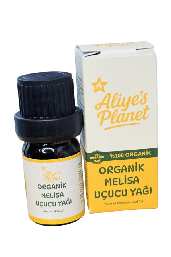 %100 Organik Melisa Uçucu Yağı – Cilt Bakımı, Aromaterapi, Stres Azaltıcı & Uyku Destekleyici - Görsel 3