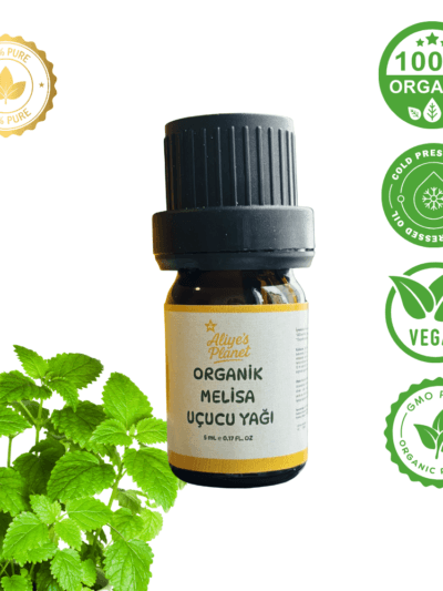 %100 Organik Melisa Uçucu Yağı – Cilt Bakımı, Aromaterapi, Stres Azaltıcı & Uyku Destekleyici