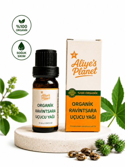 %100 Organik Ravintsara Yağı – Cilt & Saç Bakımı – Yoga, Meditasyon & Aromaterapi