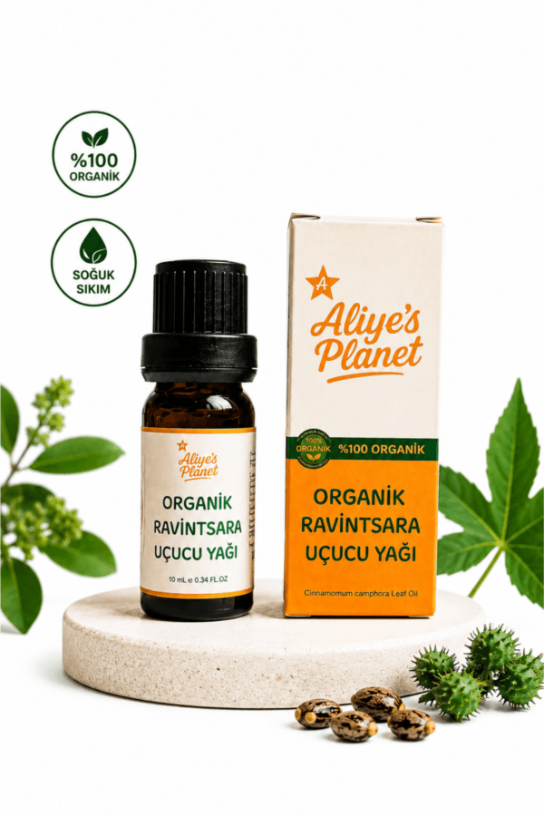 %100 Organik Ravintsara Yağı – Cilt & Saç Bakımı - Yoga, Meditasyon & Aromaterapi